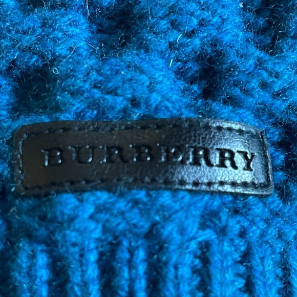 Burberry Teal Infant Stocking Cap - Picture 2 of 3